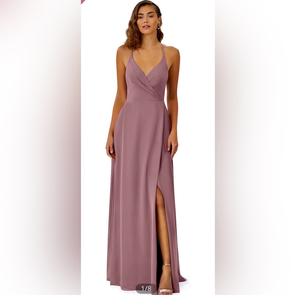 Azazie dress.